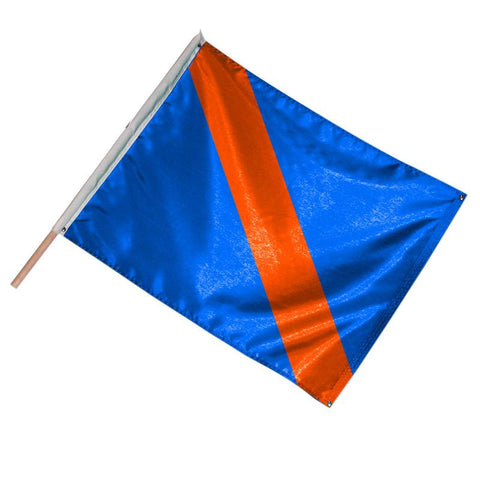 BLUE PASSING FLAG